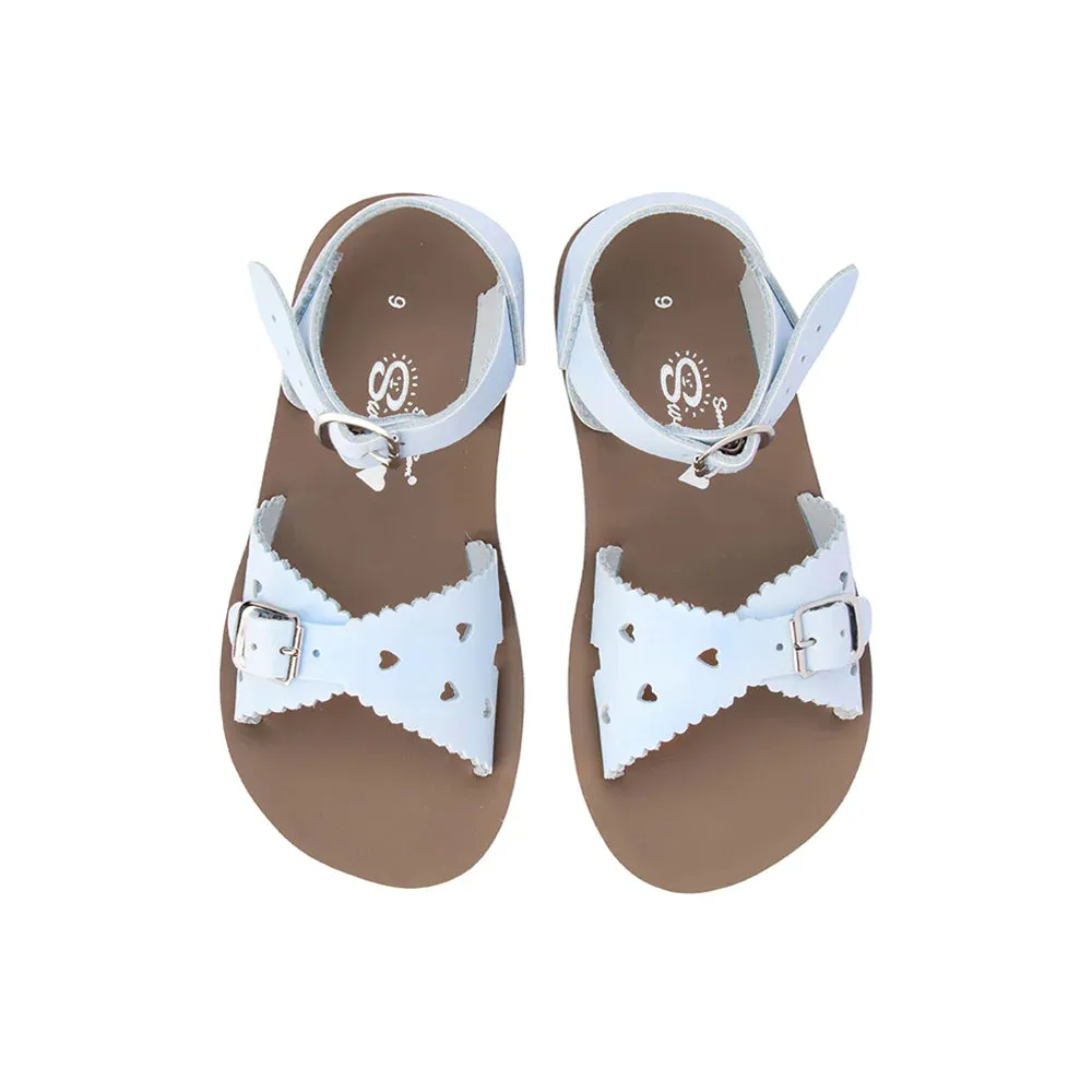 (1477) Salt-Water Sandal Sweetheart - Light Blue