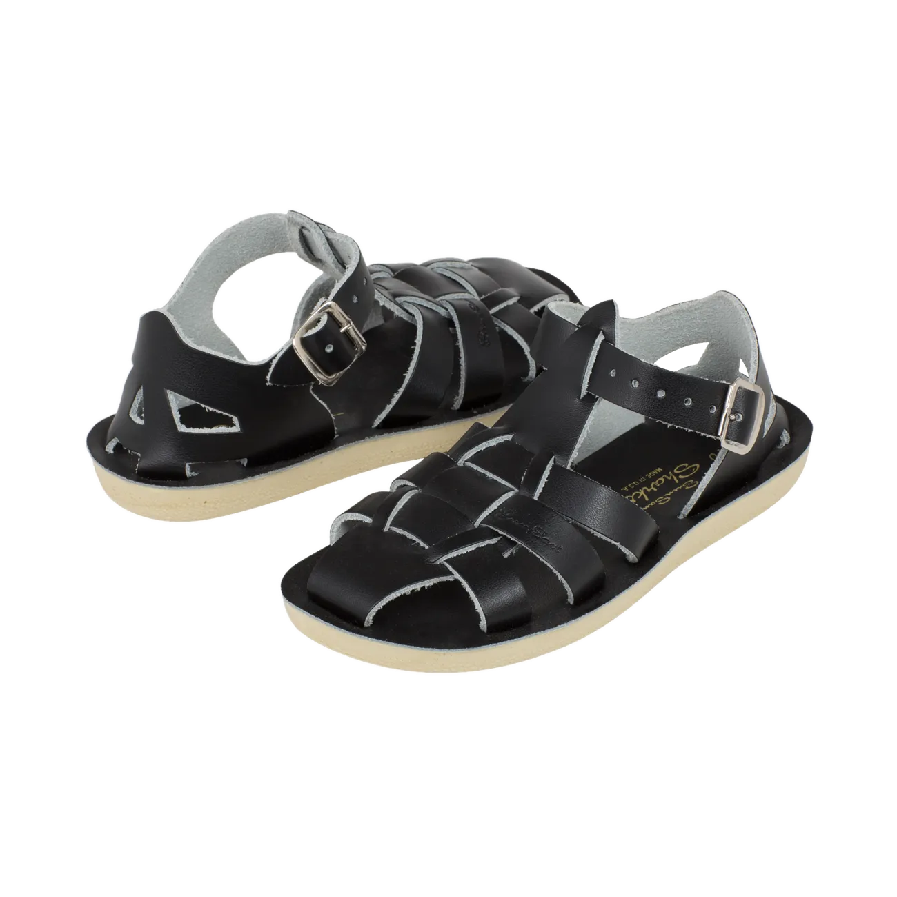 (4406) Salt-Water Sandal Shark - BLACK