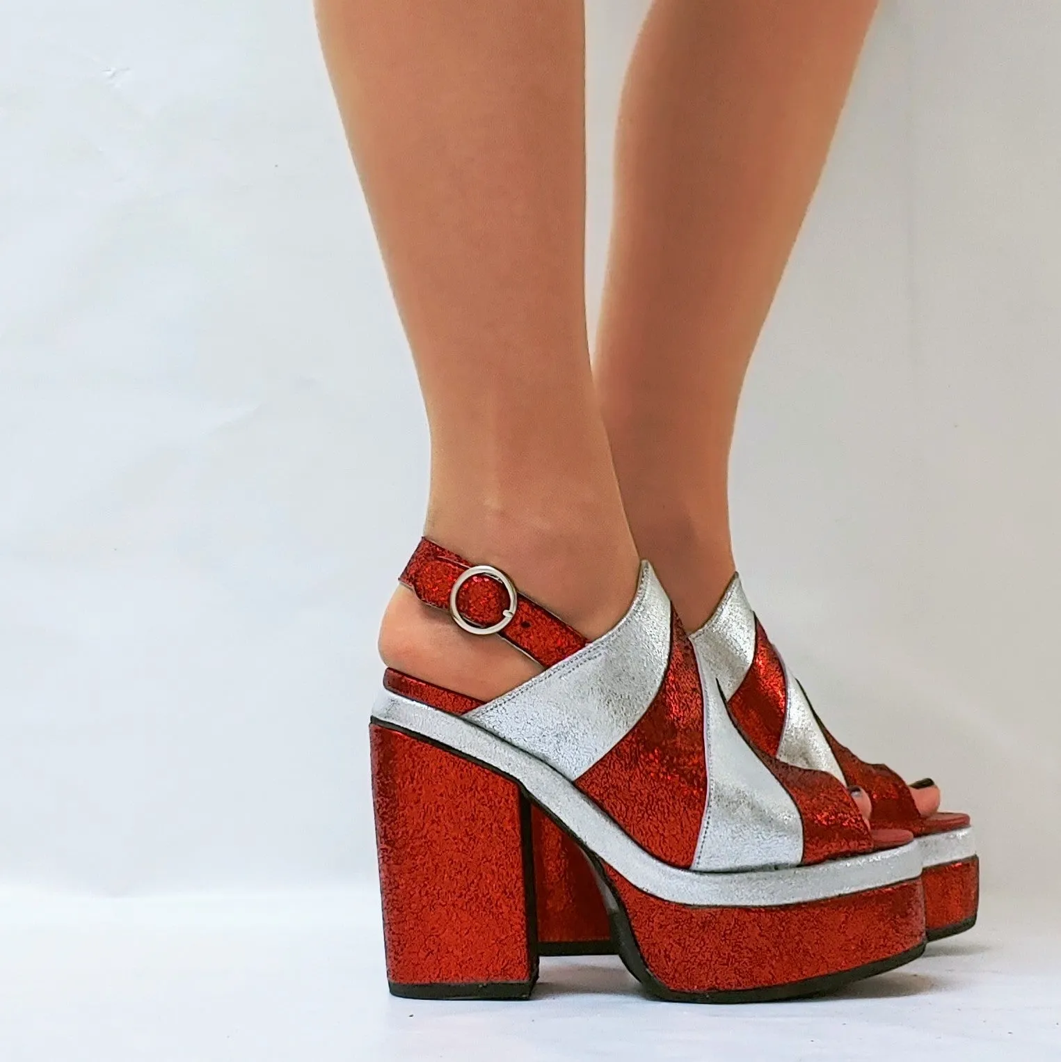 70's Disco Platform Sandals