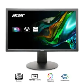 Acer K202Q BI 19.5" 75Hz 6ms GTG HD  LED Monitor