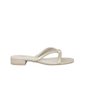 Ada - Delicate Knotted Flat Sandal