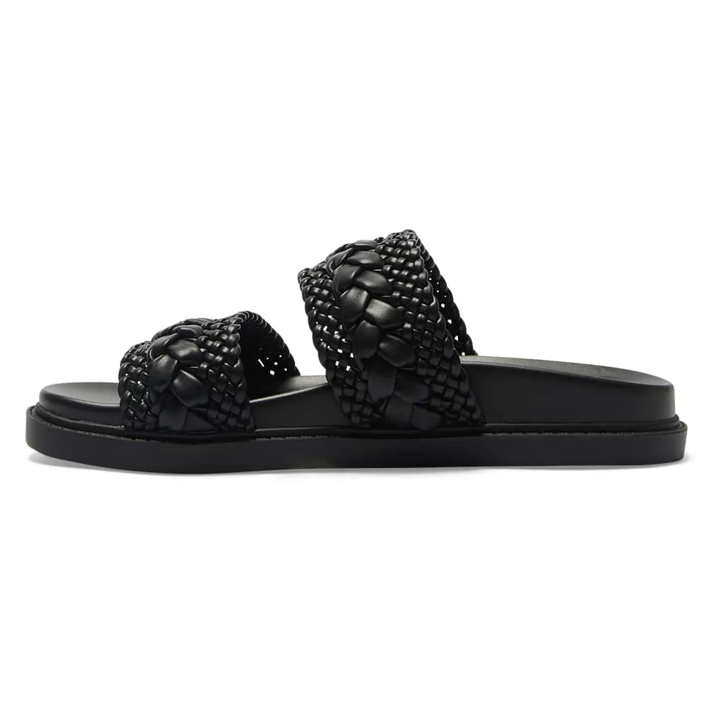 Aloha Flat in Black Smooth