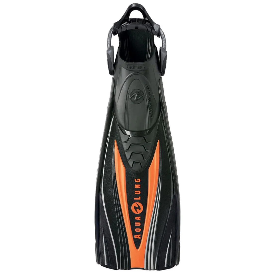 Aqua Lung Express SS Open Heel Scuba Diving Fins with Spring Straps