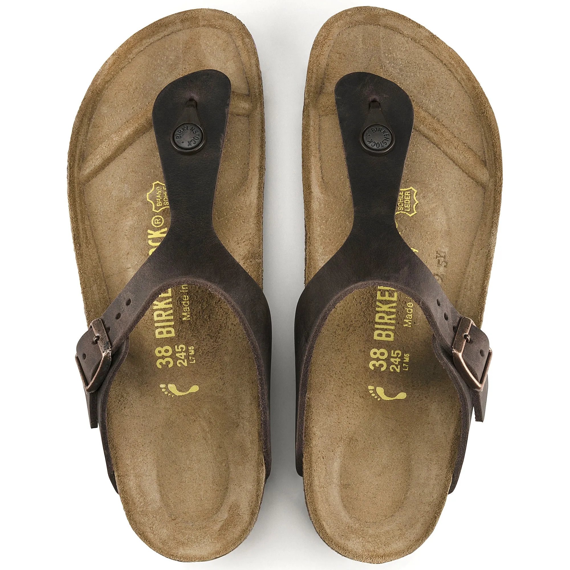 Birkenstock Gizeh NU Oiled Habana R 743831