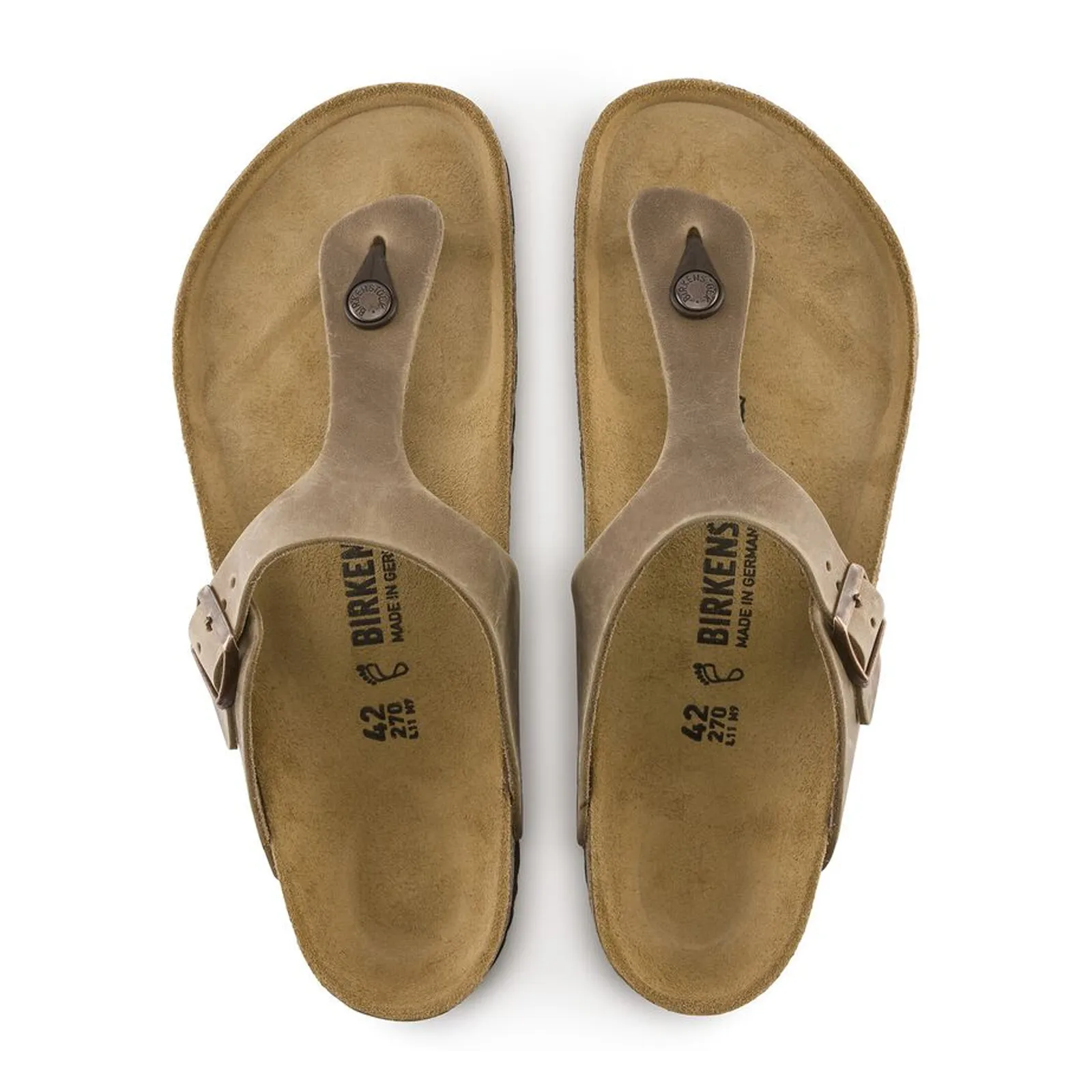 Birkenstock Gizeh Sandal (Women) - Tobacco Oiled Leather