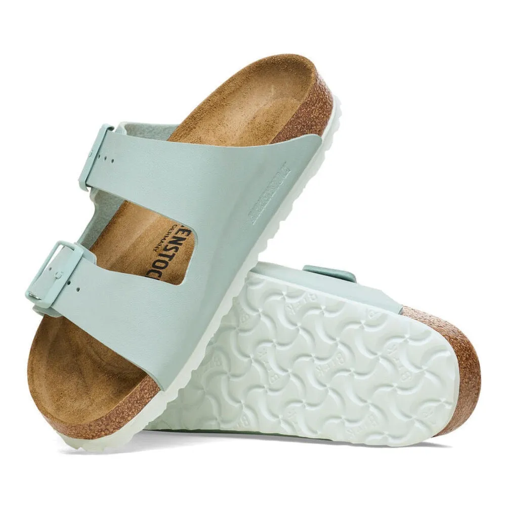 Birkenstock Women's Arizona Birko-Flor Surf Green