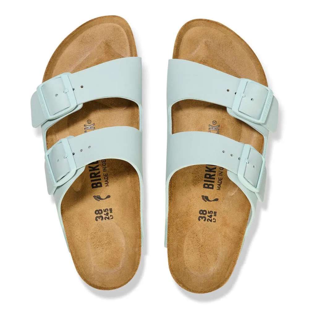 Birkenstock Women's Arizona Birko-Flor Surf Green