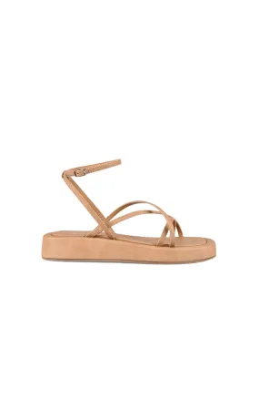 Bondi Flatform Sandals Caramel Softee