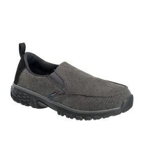 Breeze Charcoal Alloy Toe EH Slip-On Work Shoe