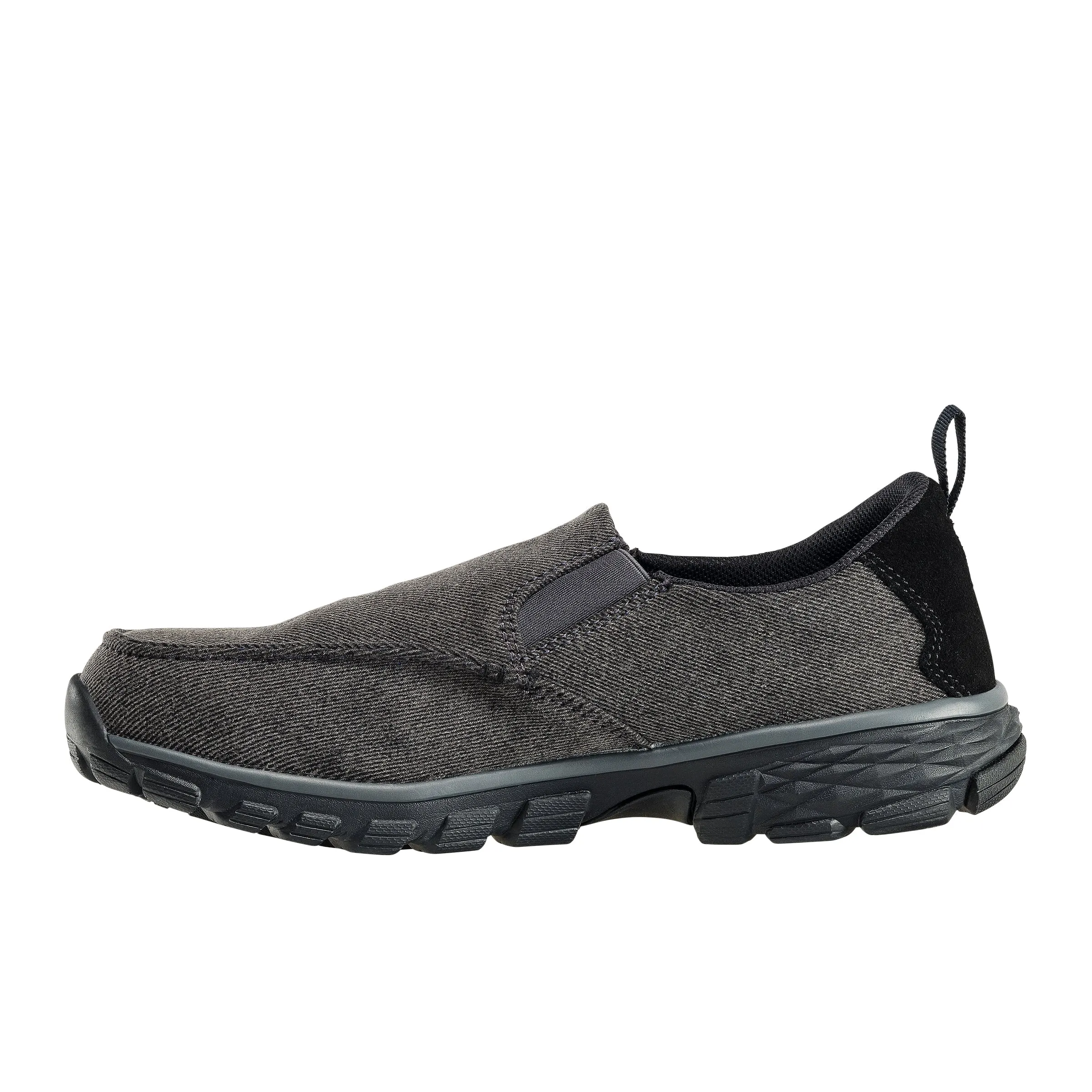 Breeze Charcoal Alloy Toe EH Slip-On Work Shoe