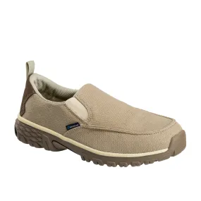 Breeze Tan Alloy Toe EH Slip-On Work Shoe