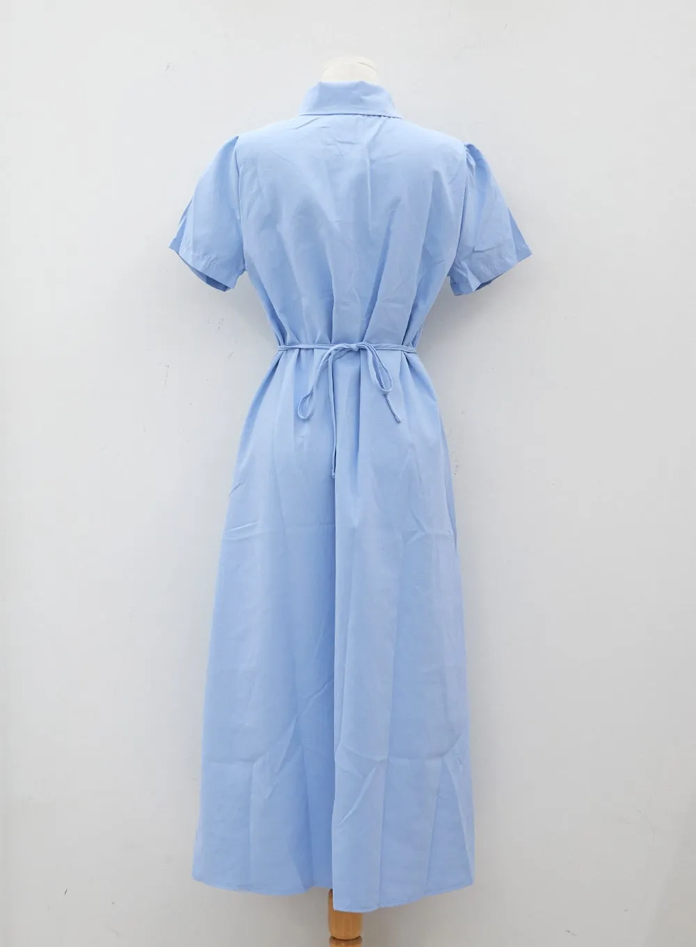 Button-Down Maxi Shirt Dress CJ10