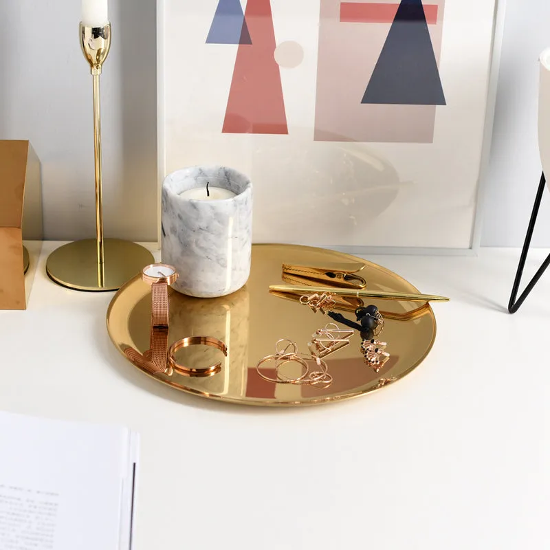 Decorative Gold Tray