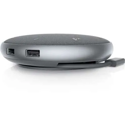 Dell Mobile Adapter with Integrated Speakerphone, USB-A, USB-C, HDMI - Dell-MH3021P