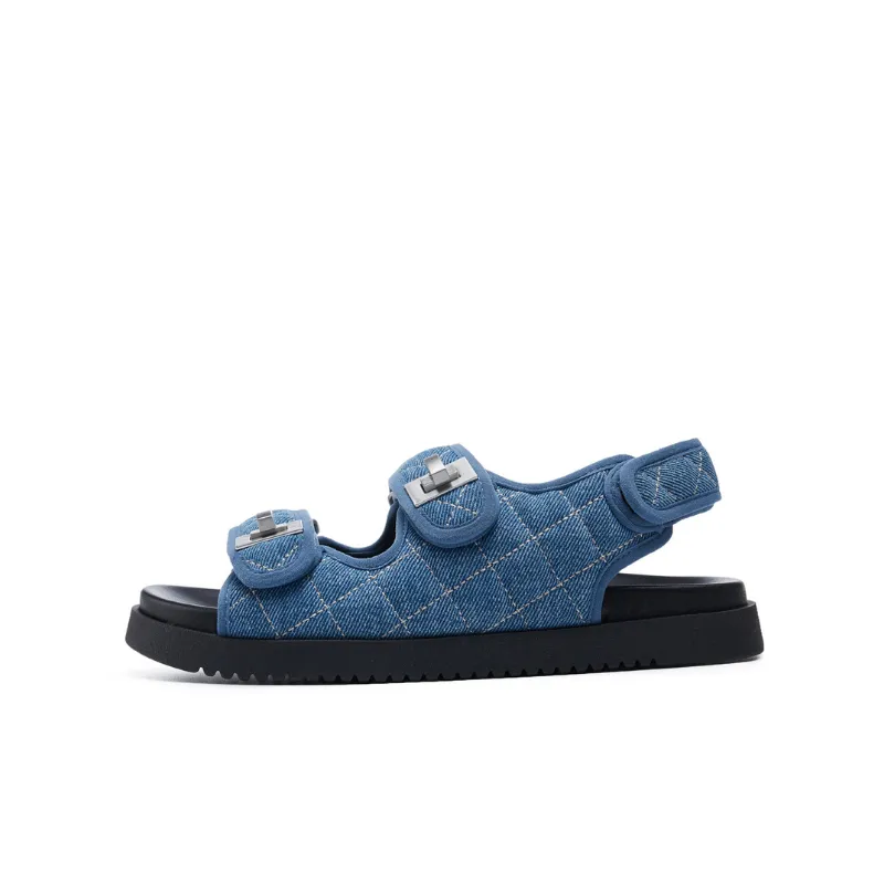 Denim Chunky Sandal 5704 Blue