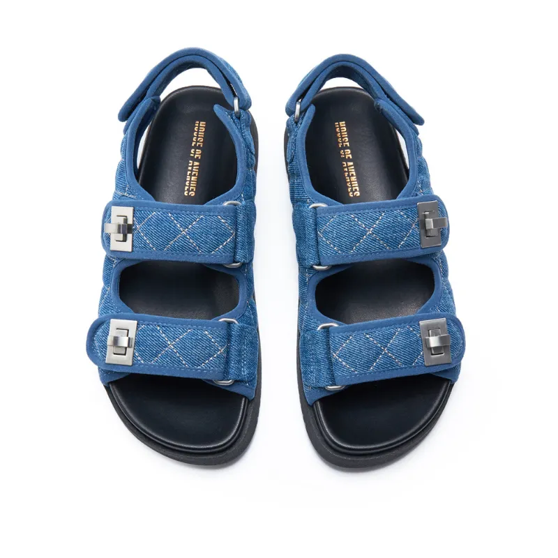 Denim Chunky Sandal 5704 Blue