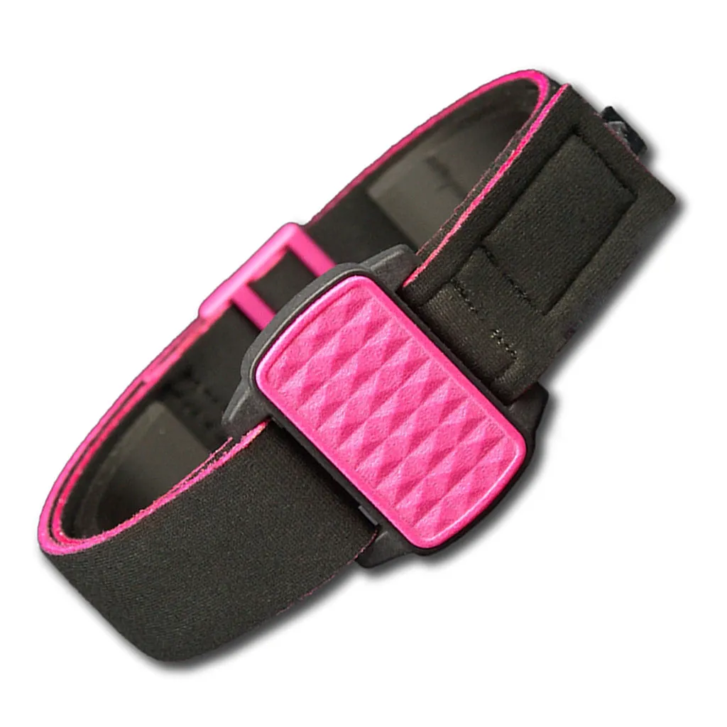 Dexcom G6/ONE CGM Sports & Swim Armband Cover - Magenta Pyramids Dexband