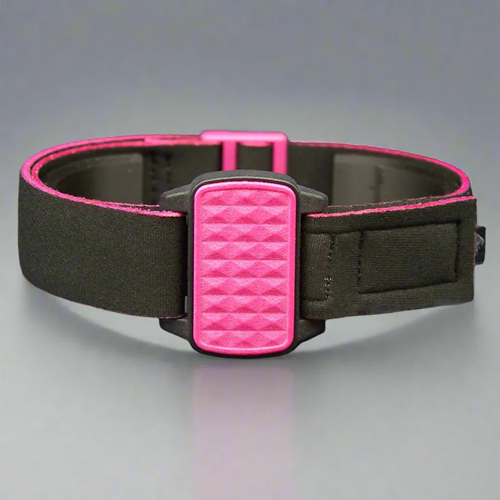 Dexcom G6/ONE CGM Sports & Swim Armband Cover - Magenta Pyramids Dexband