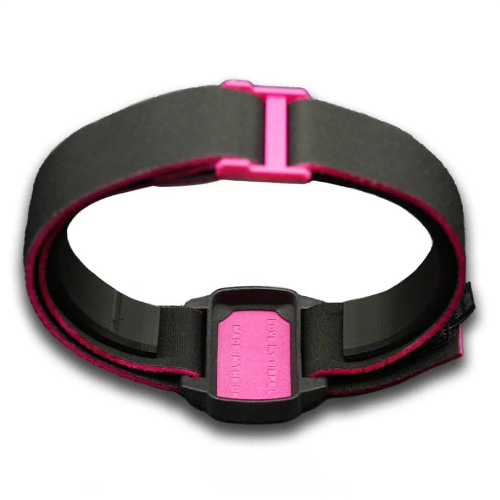 Dexcom G6/ONE CGM Sports & Swim Armband Cover - Magenta T1D Warrior Dexband