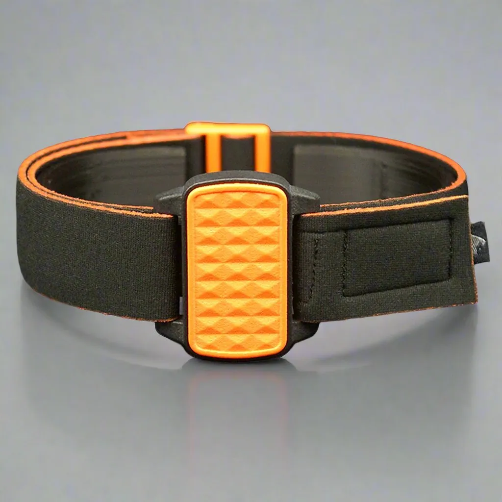 Dexcom G6/ONE CGM Sports & Swim Armband Cover - Orange Pyramids Dexband