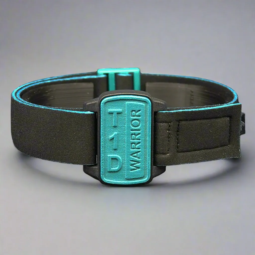 Dexcom G6/ONE CGM Sports & Swim Armband Cover - Teal T1D Warrior Dexband