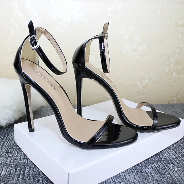 Duchess Slim Strap Open Toe Sandals