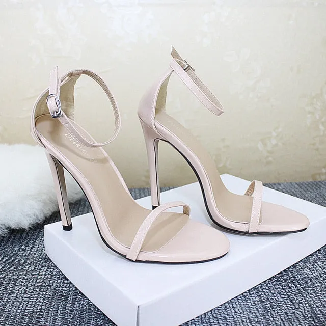 Duchess Slim Strap Open Toe Sandals