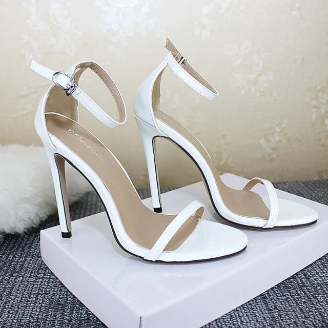 Duchess Slim Strap Open Toe Sandals