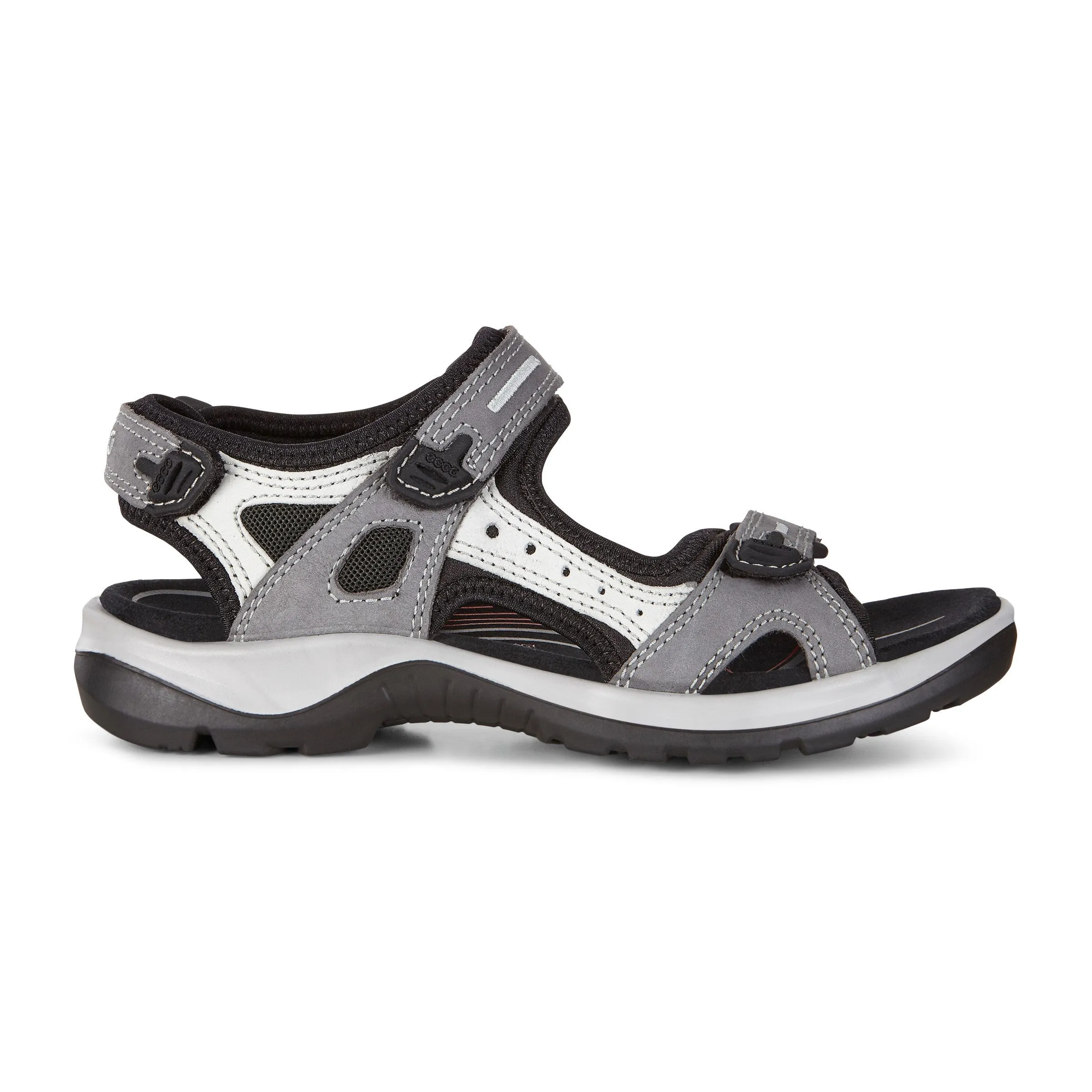 ECCO SANDAL - 069563 02244 TITANIUM