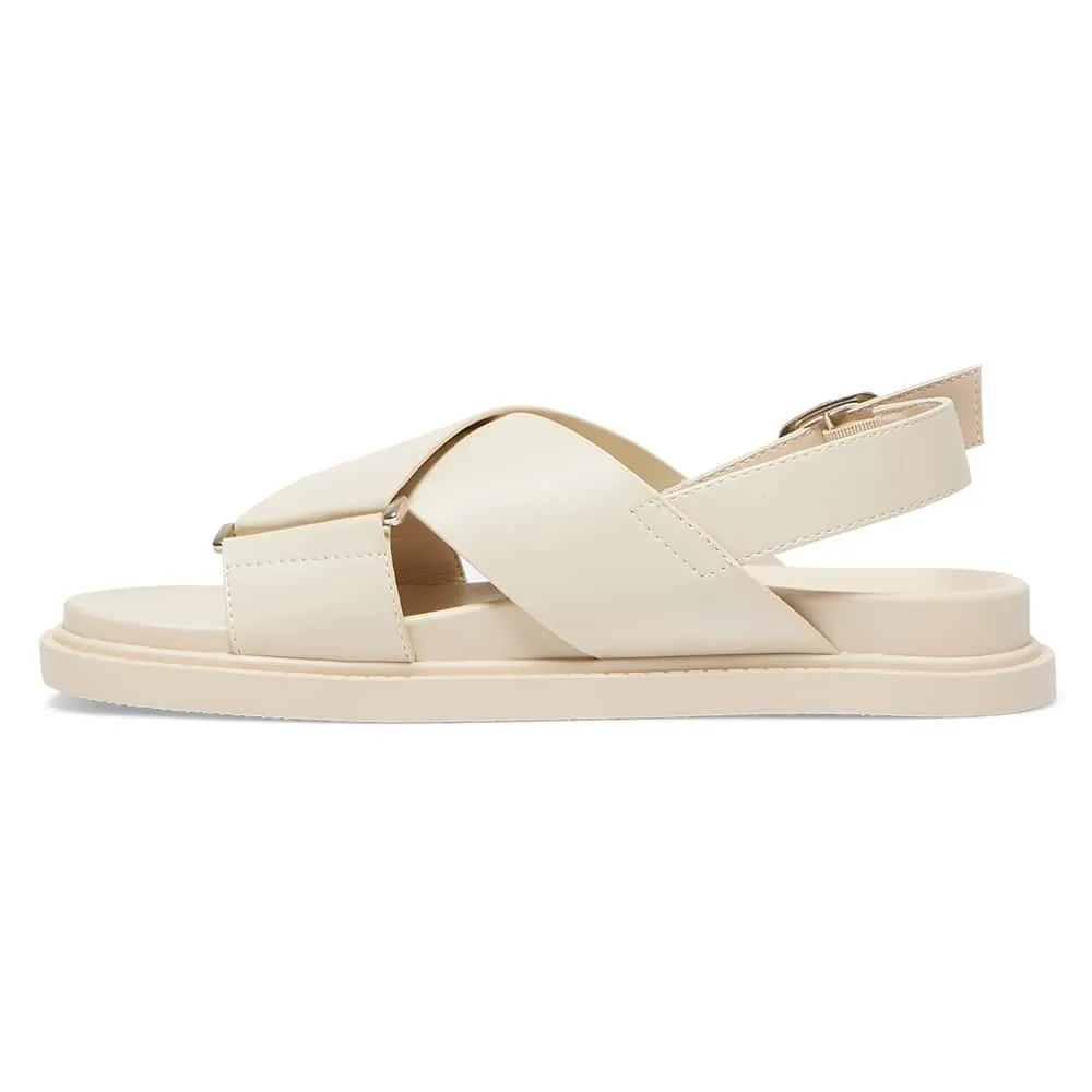 Fabian Sandal in Nude Smooth