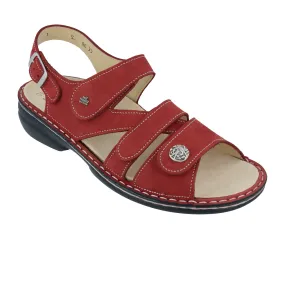 Finn Comfort Gomera-S Backstrap Sandal (Women) - Chili Nubuk