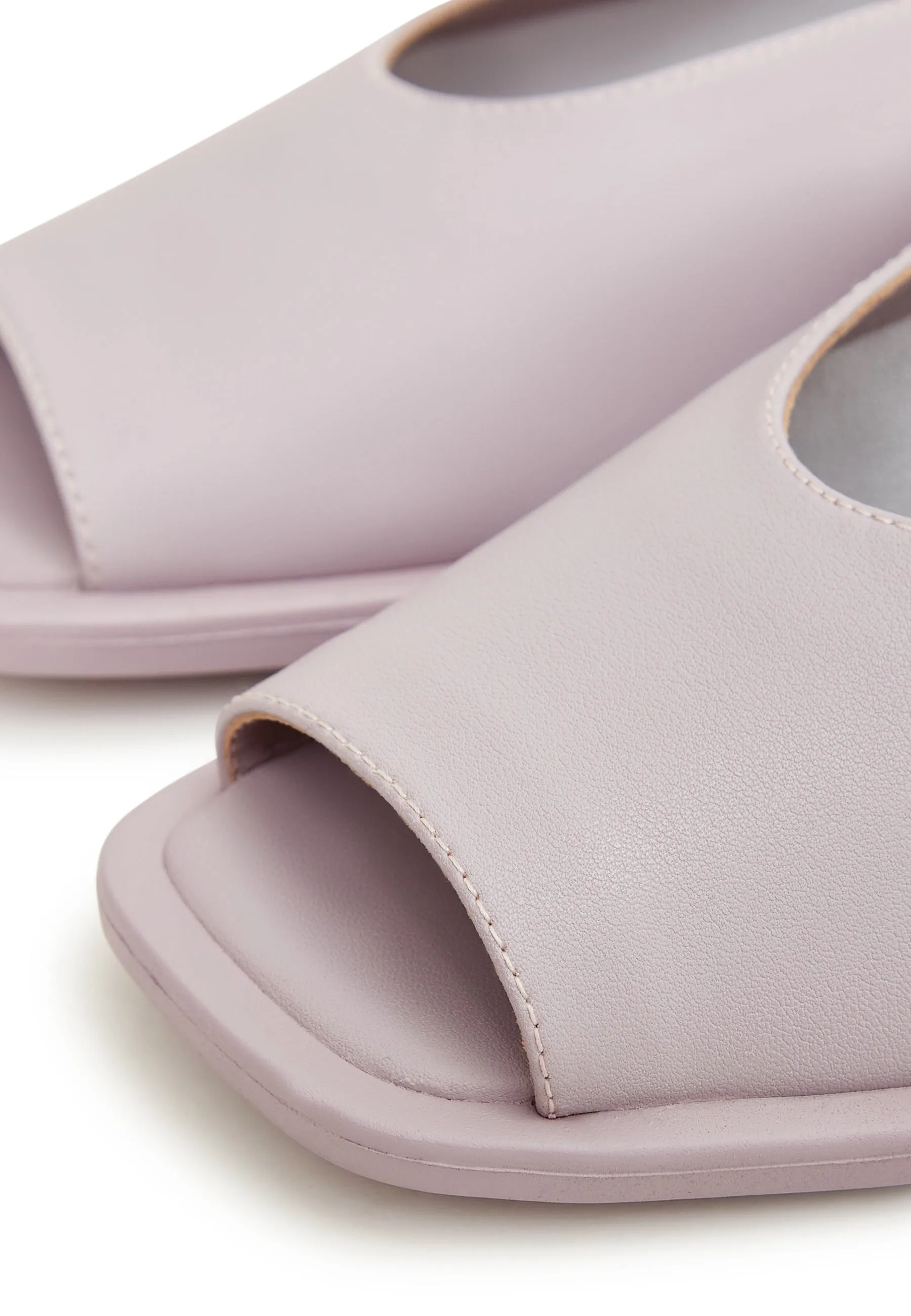 Flat Sole Sandals - Violet