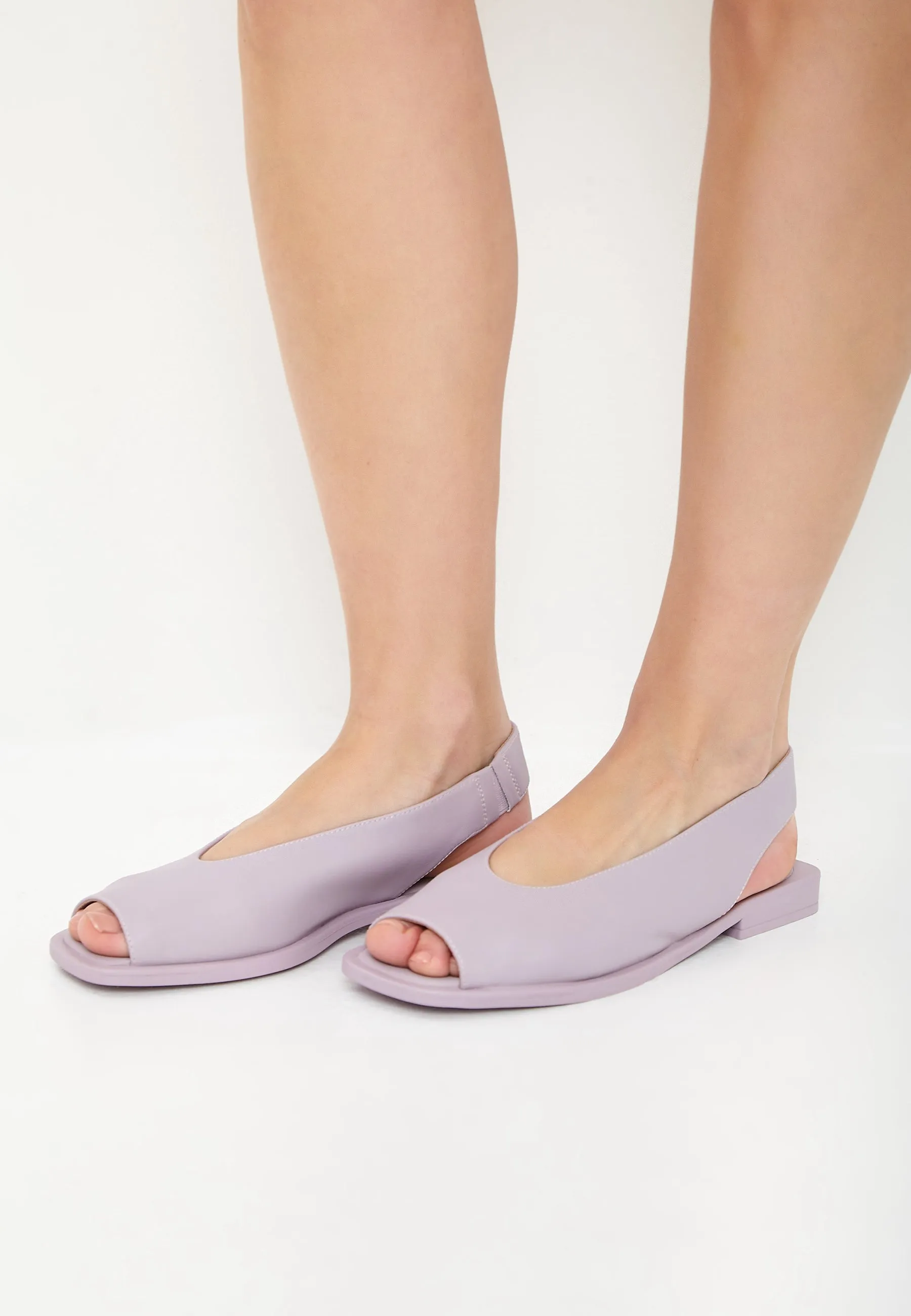 Flat Sole Sandals - Violet