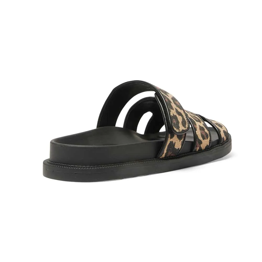 Guru Slide in Animal Fabric