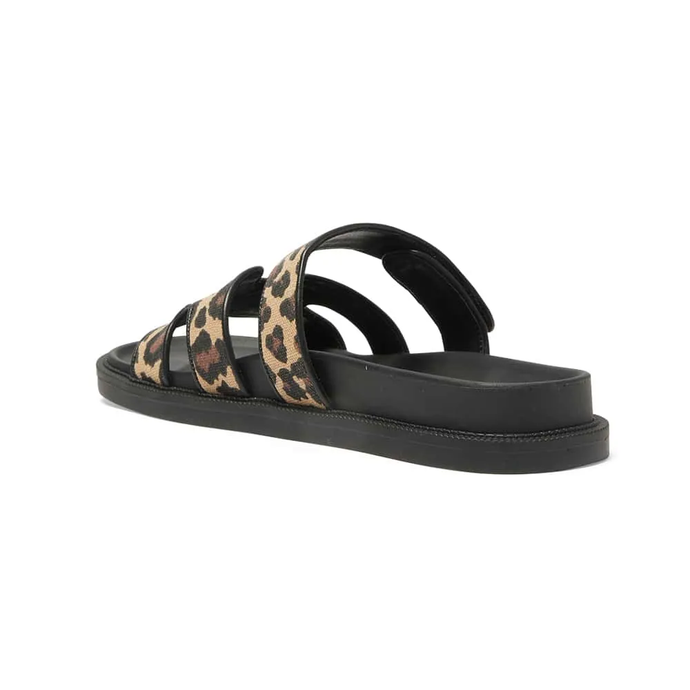 Guru Slide in Animal Fabric