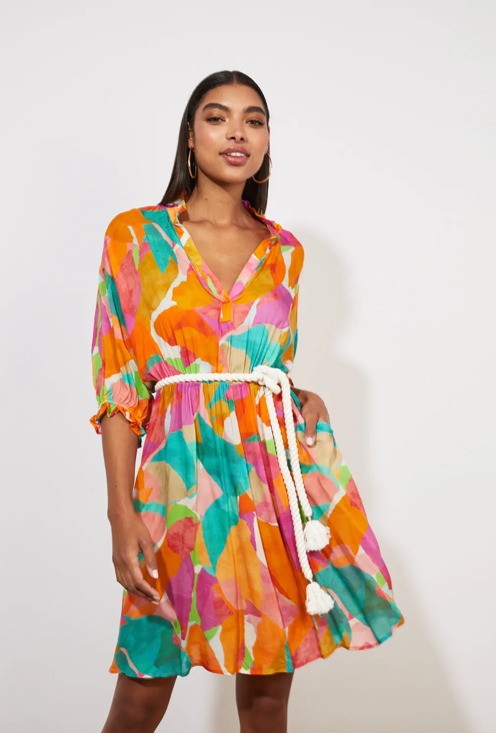 Haven Tropicana Rope Dress