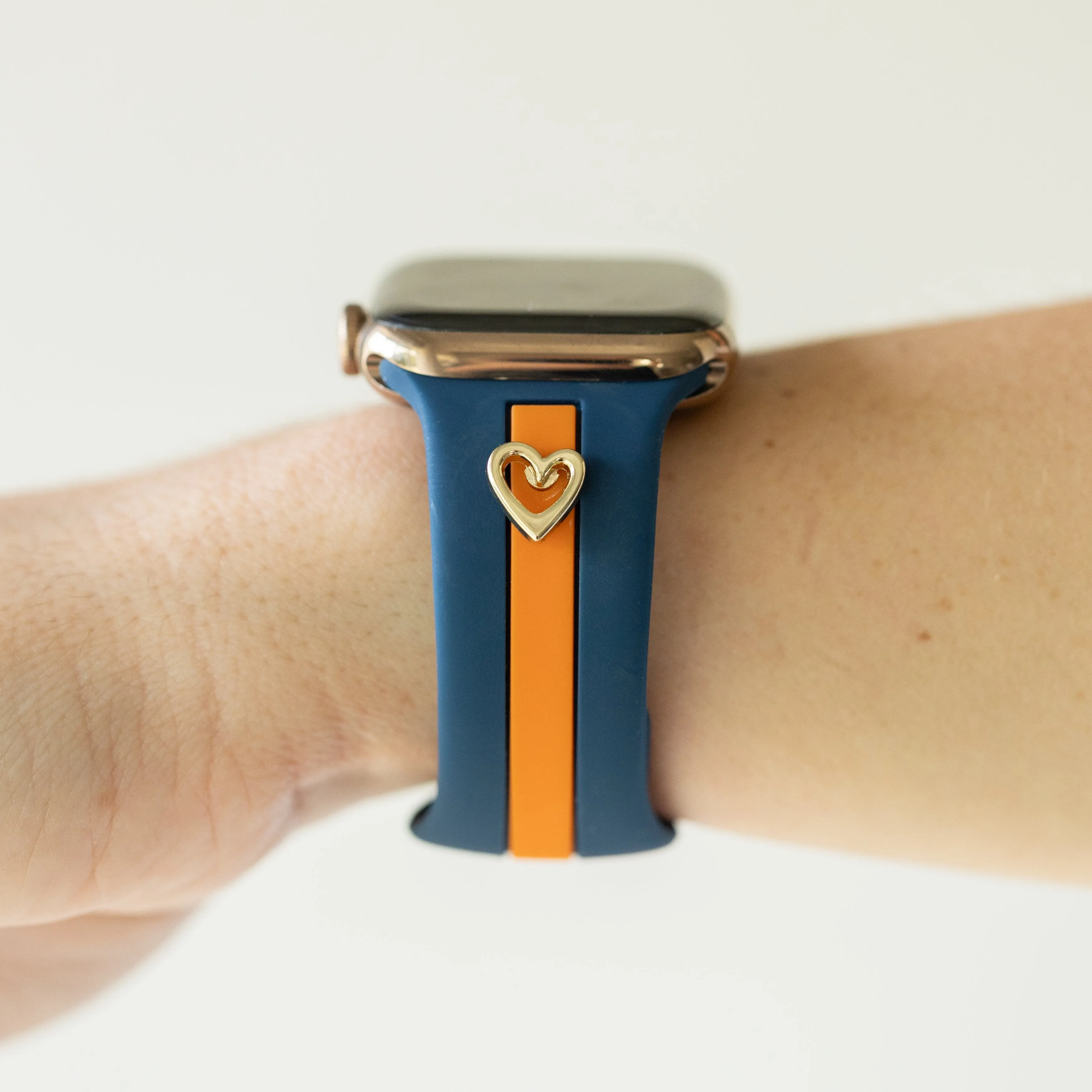 Heart to Love ♡ Blue & Orange Smart Watch Band