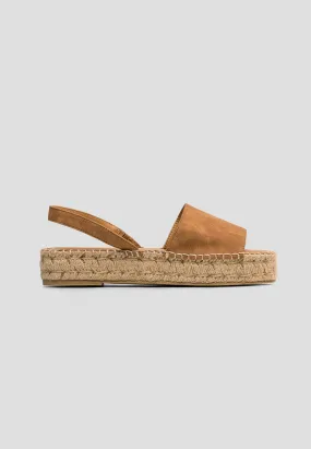 HEEL SANDAL CAMEL