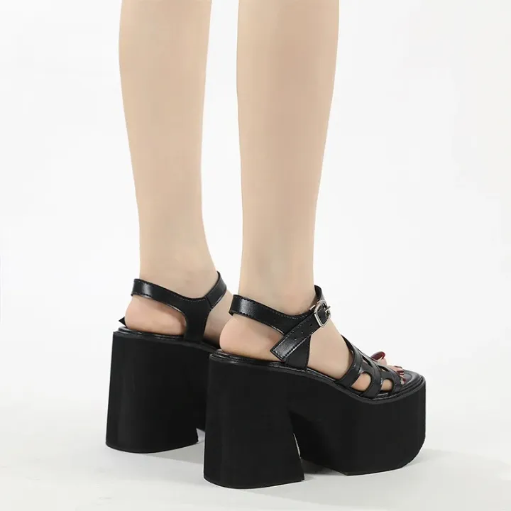 Joskaa 2024 New Chunky Sandals Goth