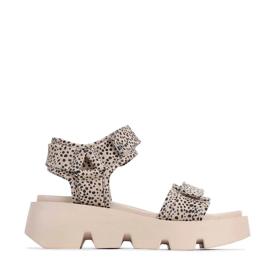 KAIDA PLATFORM SANDALS KID SUEDE