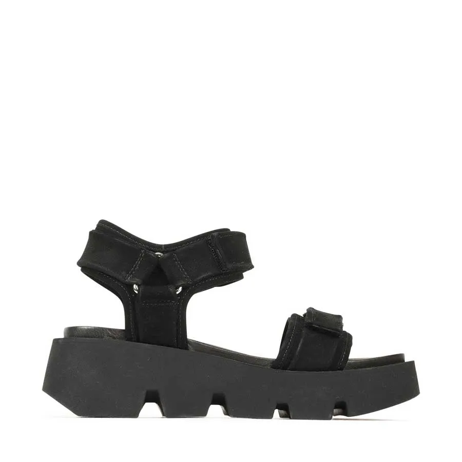 KAIDA PLATFORM SANDALS KID SUEDE