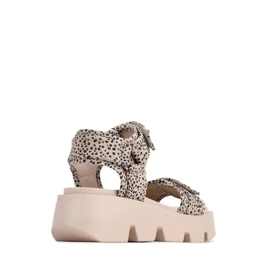 KAIDA PLATFORM SANDALS KID SUEDE