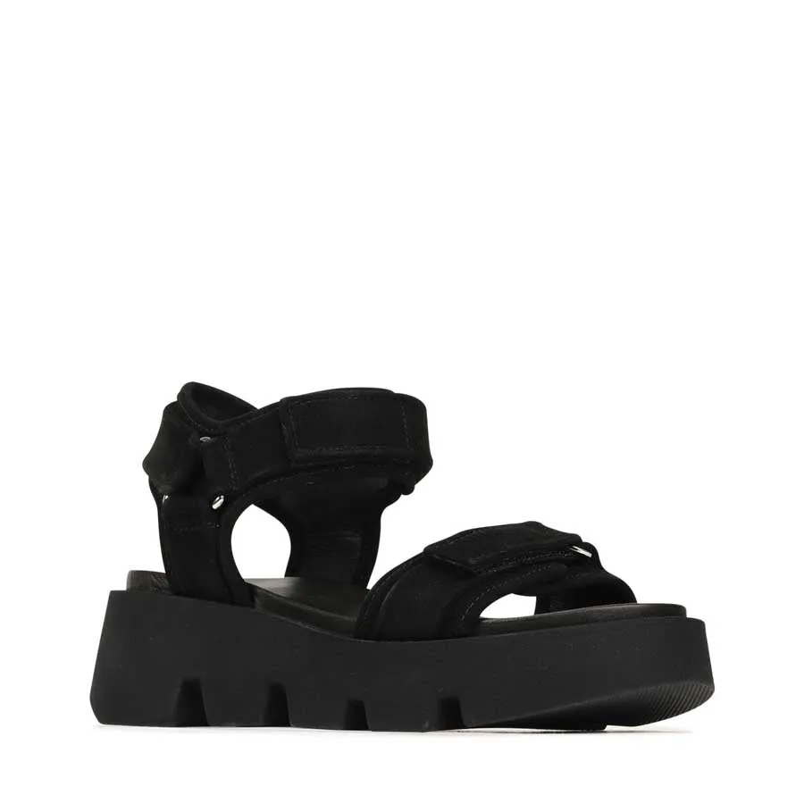 KAIDA PLATFORM SANDALS KID SUEDE