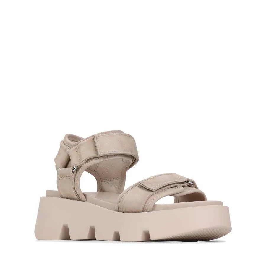 KAIDA PLATFORM SANDALS KID SUEDE