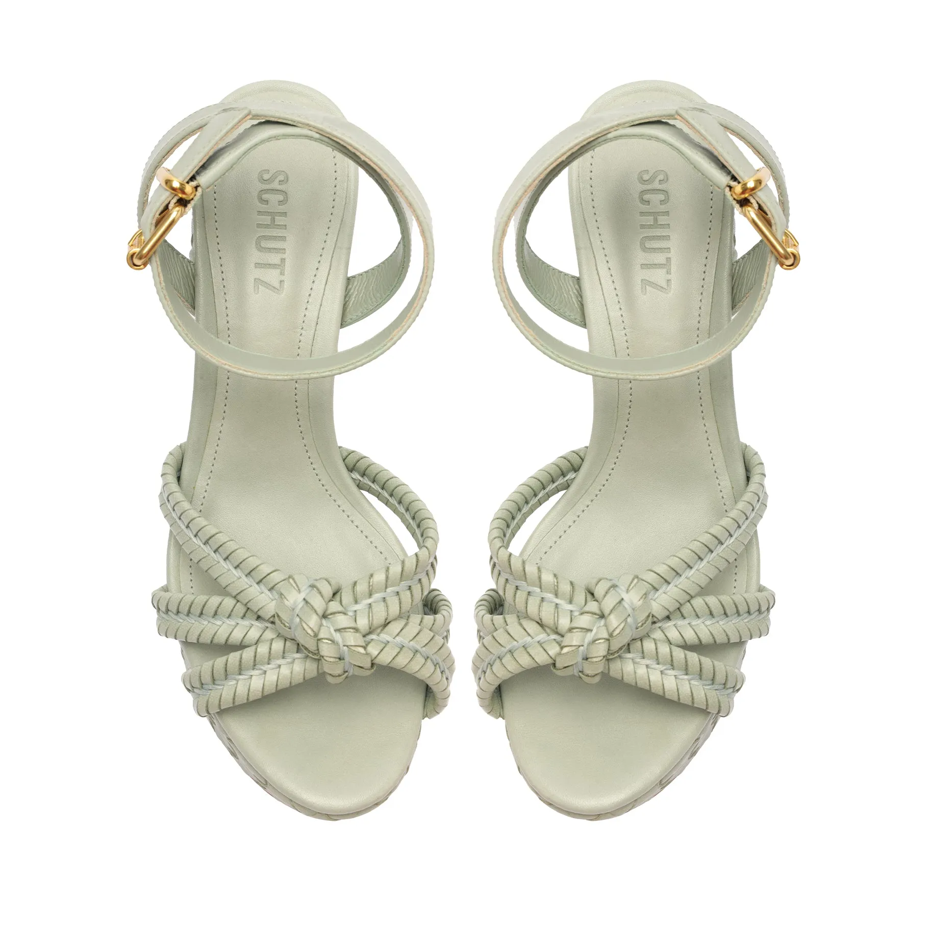 Kareena Woven Platform Sandal