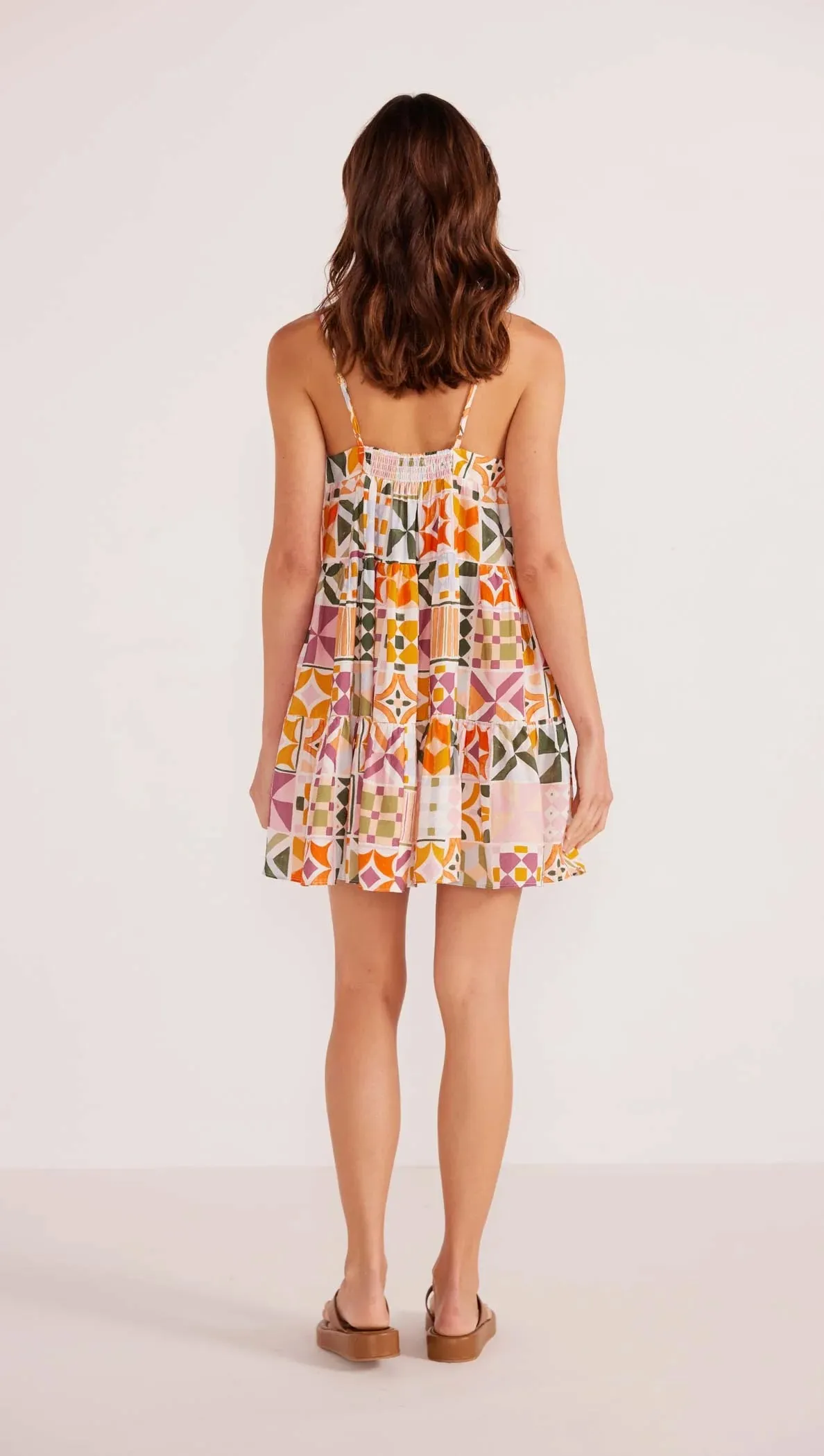 Louisa Tiered Mini Dress