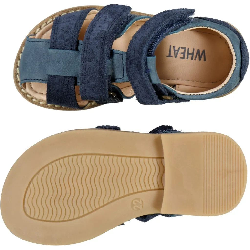 Macey closed toe - navy