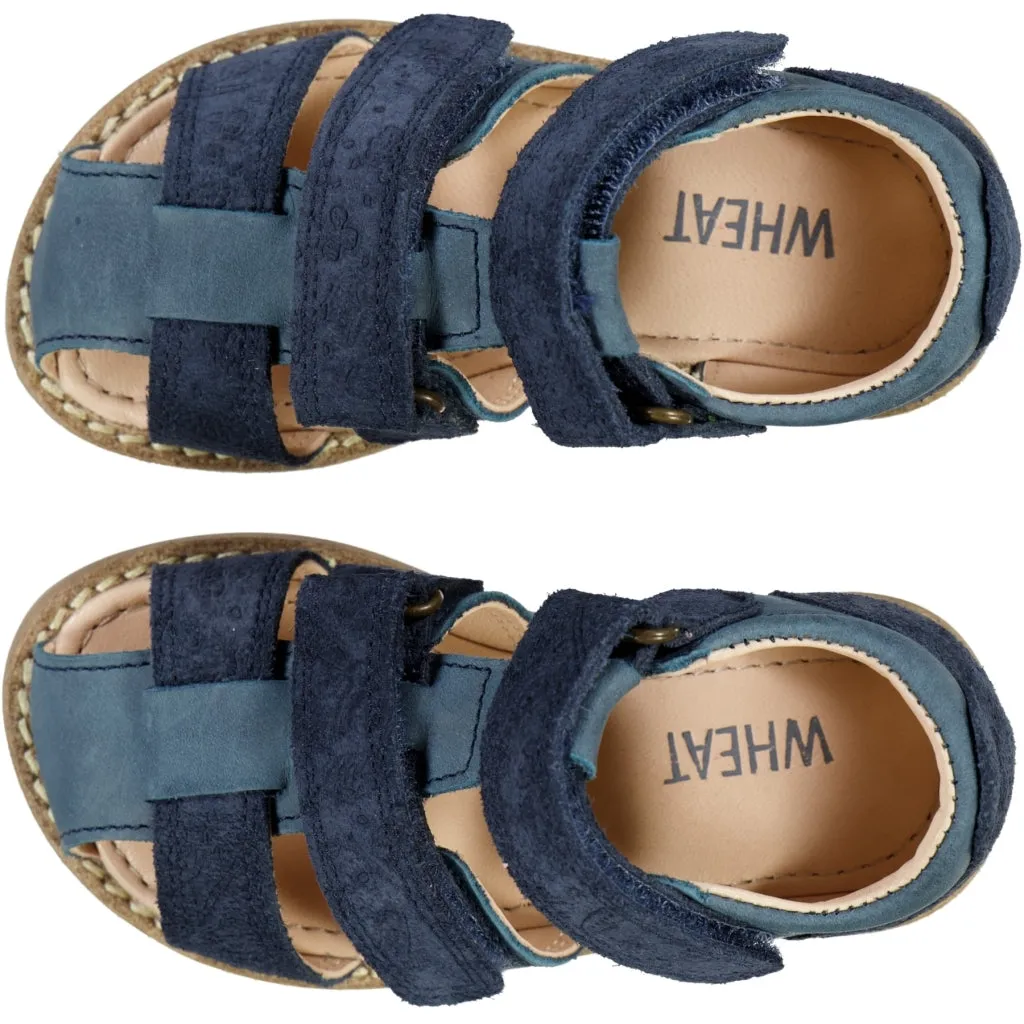 Macey closed toe - navy