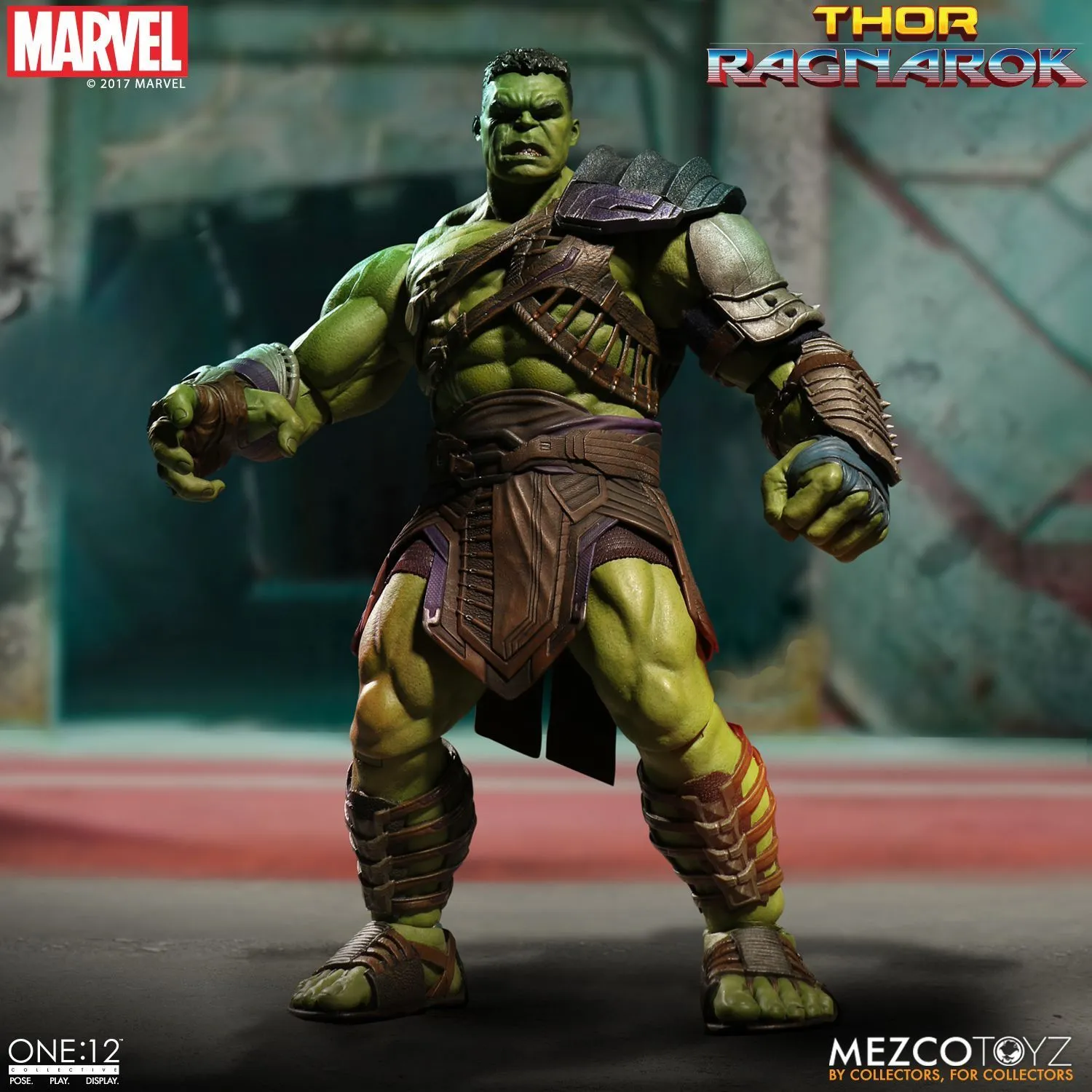 Mezco Toyz ONE:12 Collective: Gladiator Hulk from Thor Ragnorok Action Figure