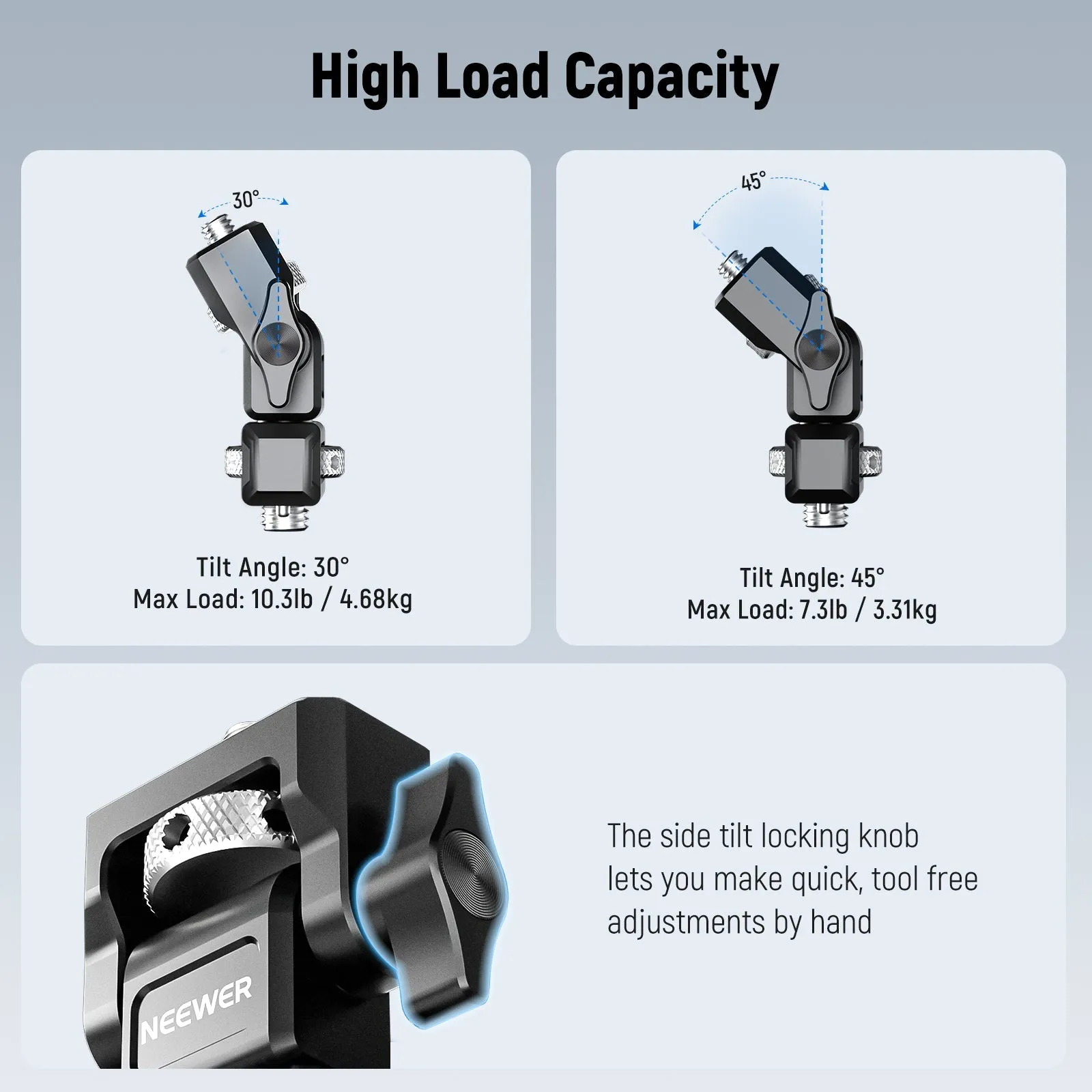 NEEWER MA004 Camera Monitor Mount With ARRI Locating